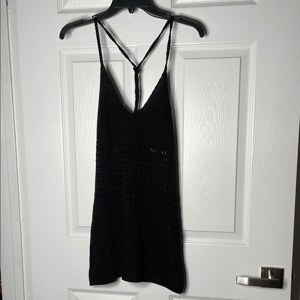 ASOS Crochet Tank Mini Dress coverup